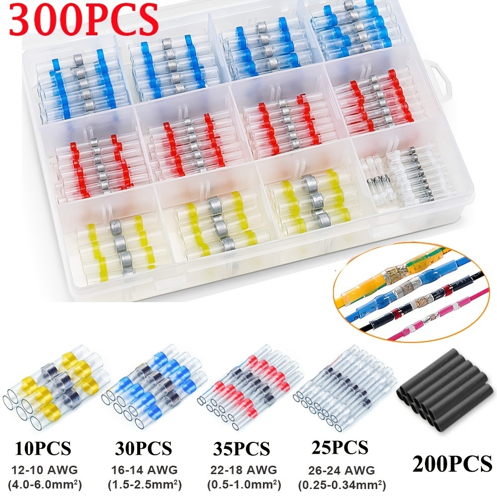 Solder Seal Wire Connectors Pcs Box Solder Sealed Wire Connectors