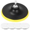 5Pcs 6in Buffing Polishing Pads Car Plush Buffing Waxing Wheels Mop Set with M14 Drill Screw for Car Polisher Drill Adapter