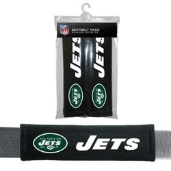 New York Jets Seat Belt Pads Velour Special Order