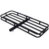 Hitch Mount Cargo Carrier ; Rear Cargo Rack for SUV; Truck; Car; Luggage Basket Rack Fits 2&quot; Receiver