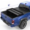 Soft Tri-Fold Tonneau Cover Truck Bed for 2016-2022 Toyota Tacoma 6ft