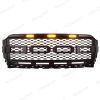 Front Grille Fit For FORD F150 2021 Raptor Style Bumper Grill With LED Light