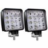 LED Light Bar 2PCS 4inch 48W Square LED Pod Light Spot Light Off Road Light LED Fog Light Truck Light Driving Light Boat Light Pickup SUV ATV UTV Wate