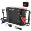 UTRAI 2000 Amp 24000mAh 12V Car Battery Charger with 150 PSI Tire Inflator, Jumper Cables Jump Box for up to 8L Gas and 6.5L Diesel Engines (Model BJ-