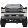 Front Grill Bumper Grille Fit For FORD F250 1999-2004 Black Grill with Led Light