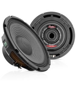 10 inch Car Audio Speaker Subwoofer High Power Bass Surround Sound Stereo Sub woofer System DJ Loudspeaker Wide Range Foam Edge Cone 4 ohms 5 Core FR-