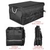 Car Trunk Organizer Collapsible Multi-Compartments Storage Cargo Box/ Cover Nonslip Bottom