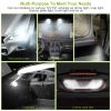 10Pcs 12V T10 LED Light Bulb Wedge Base Interior Dome Map LED Lights License Plate Trunk Side