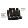 Universal Cloth Seat Covers for Cars, 9Pcs