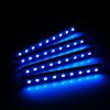 4PCS 36LEDs 12V Car Atmosphere Light Strip IP65 Colorful RGB LED Neon Lights IR Remote