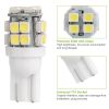 10Pcs 12V T10 LED Light Bulb Wedge Base Interior Dome Map LED Lights License Plate Trunk Side