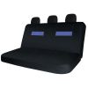 8pcs Car Seat Covers Set Black & Blue Universal Airbag Compatible Storage Bag