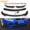 77.8" Universal Front Bumper Lip Spoiler Flat Splitter Protector Under Panel Diffuser