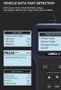 Fault code quick clearing;  elm327 decoder;  engine fault data flow code card;  elm327 fault detector;  obd 2 diagnostic code card;  vehicle informati