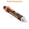 Non-Contact AC LED Electric Voltage Test Pen Circuit Detector Tester Dual Range 12V/48V-1000V Breakpoint Finder