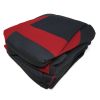 8pcs Car Seat Covers Set Black & Red Universal Fit Airbag Compatible Storage Bag