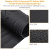 Universal Trunk Cargo PVC Floor Mat w/ Natural Rubber Material Heavy Duty Rubber Anti-Slipping Waterproof Easy Clean Cushion Kit