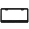 License Plate Frame Rustproof Waterproof Carbon Fiber Black License Plate Frame