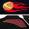 4pcs Universal Car Truck Carpet Floor Mats Full Set All Weather Red Basketball