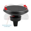 Qi Wireless Car Charger Magnetic Car Phone Charger 5W Charging Pad Air Vent Phone Mount Holder