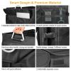 Car Trunk Organizer Collapsible Multi-Compartments Storage Cargo Box/ Cover Nonslip Bottom