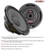 10 inch Car Audio Speaker Subwoofer High Power Bass Surround Sound Stereo Sub woofer System DJ Loudspeaker Wide Range Foam Edge Cone 4 ohms 5 Core FR-