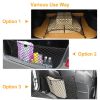 Trunk Cargo Net Stretchable Universal Elastic Truck Net Rear Seat Trunk Storage Organizer Net