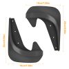 4Pcs Universal Fit Car Splash Guards Mudguard Flaps For Front Rear Tire with Hardware