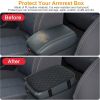 Car Armrest Pad Cover PU Leather Auto Center Console Seat Box Cover Protector Car Accessories Armrest Cushion Pad