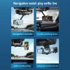 Universal 360Â¬âˆž Rotatable Retractable Rearview Mirror Car Phone Holder Bracket US