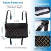 Car Handbag Purse Holder for Front Seat Storage Net Bag Pocket