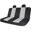 8pcs Car Seat Covers Set Black & Gray Universal Airbag Compatible Storage Bag