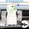 Wireless Car Charger 15W Qi Fast Charging Car Mount Air Vent Phone Holder