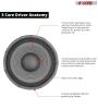 10 inch Car Audio Speaker Subwoofer High Power Bass Surround Sound Stereo Sub woofer System DJ Loudspeaker Wide Range Foam Edge Cone 4 ohms 5 Core FR-