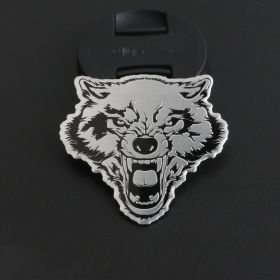 Wolf Car Metal Decorative Sticker