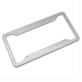 License Plate Frame License Plate Frame Aluminum Alloy License Plate Frame (Option: Light Gray)