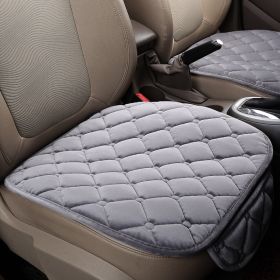 Car Anti Slip Seat Cushion Warming Pad (Color: Grey)