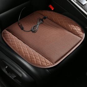 Ventilated Seat Cushion USB Car (Option: Ice Silk coffee-8Fans-USB)