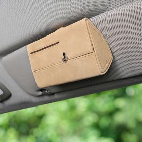 Car storage box (Option: Beige-1pcs)