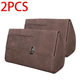 Car storage box (Option: Brown-2pcs)