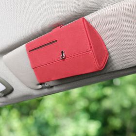 Car storage box (Option: Red-1pcs)