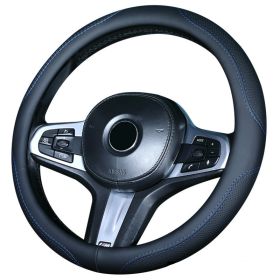 Car Steering Wheel Cover Non Slip Grip Cover (Option: 5Black-38cm)