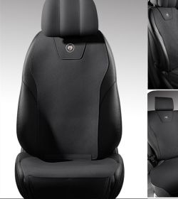 Tailored Leather Ultra Thin Car Seat Cover (Option: Black)