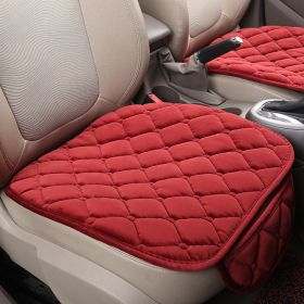 Car Anti Slip Seat Cushion Warming Pad (Color: Red)