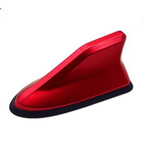 Car Decoration Shark Fin Antenna With Signal Radio Dedicated Antenna (Option: Red)