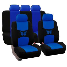 Automobile Seat Covers Are Common For Export (Option: Blue 4piece set)