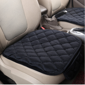 Car Anti Slip Seat Cushion Warming Pad (Color: Black)