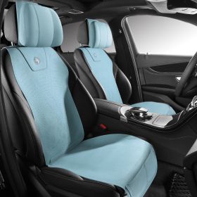 Tailored Leather Ultra Thin Car Seat Cover (Option: Sea Mint)