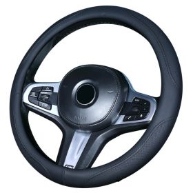 Car Steering Wheel Cover Non Slip Grip Cover (Option: 4Black-38cm)