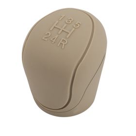 Silicone Car Gear Cover Non-slip Wear-resistant Universal Type (Color: Beige)